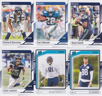 Seattle Seahawks 2024 Donruss Factory Sealed Team Set Featuring Geno Smith, Tyler Lockett and DK Metcalf Plus Rated Rookie Cards of Byron Murphy II and AJ Barner