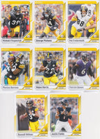 Pittsburgh Steelers 2024 Donruss Factory Sealed 13 Card Team Set Featuring Pat Freiermuth and Najee Harris with Rated Rookie Cards of Payton Wilson, Roman Wilson and Troy Fautanu Plus