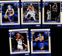 New York Knicks 2024 2025 Hoops Factory Sealed 9 Card Team Set with Jalen Brunson and Karl-Anthony Towns Plus Rookie Cards of Pacome Dadiet and Tyler Kolek