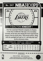 Los Angeles Lakers 2024 2025 Hoops Factory Sealed Team Set with LeBron James and Anthony Davis plus Rookie Cards of Bronny James and Dalton Knecht