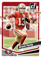 San Francisco 49ers 2024 Donruss Factory Sealed Team Set Featuring Brock Purdy, Christian McCaffrey and George Kittle Plus Ricky Pearsall and 2 Other Rated Rookie Cards