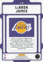 LeBron James 2023 2024 Panini Donruss Hardwood Masters Series Mint Card #8