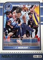 Ja Morant 2024 2025 Hoops Basketball Series Mint Card #168