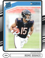 Chicago Bears 2024 Donruss Factory Sealed Team Set Featuring Rated Rookie Cards of Rome Odunze and Caleb Williams