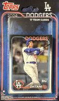 Los Angeles Dodgers 2024 Topps Factory Sealed 17 Card Team Set with First Shohei Ohtani Card #LAD-3 Plus
