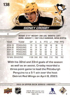 2023 2024 Upper Deck Hockey Series Complete Mint Basic 600 Card Set with Series #1, 2 and Extended