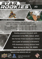 2023 2024 Upper Deck NHL STAR ROOKIES 25 Card Set Featuring Connor Bedard Rookie PLUS