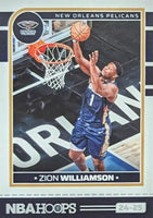 New Orleans Pelicans 2024 2025 Hoops Factory Sealed Team Set Featuring Zion Williamson, CJ McCollum and Brandon Ingram with Rookie Cards of Yves Missi and Antonio Reeves Plus
