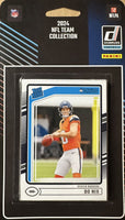 2024 DONRUSS Football COMPLETE Run of 32 Different Individual Team Sets including Chiefs, Patriots, Cowboys, Packers, Jaguars, Bears and 26 Others