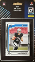 Las Vegas Raiders 2024 Donruss Factory Sealed Team Set Featuring Maxx Crosby, Jakobi Meyers, Charles Woodson and a Brock Bowers Rated Rookie Card Plus