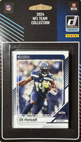 Seattle Seahawks 2024 Donruss Factory Sealed Team Set Featuring Geno Smith, Tyler Lockett and DK Metcalf Plus Rated Rookie Cards of Byron Murphy II and AJ Barner