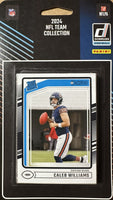 Chicago Bears 2024 Donruss Factory Sealed Team Set Featuring Rated Rookie Cards of Rome Odunze and Caleb Williams