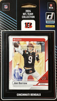 Cincinnati Bengals 2024 Donruss Factory Sealed Team Set Featuring Joe Burrow Ja'Marr Chase and Trey Hendrickson Plus 3 Rated Rookie Cards