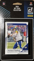 Los Angeles Rams 2024 Donruss Factory Sealed Team Set Featuring Matthew Stafford, Puka Nacua and Jerome Bettis Plus Rated Rookie Cards of Blake Corum, Jared Verse and Jordan Whittington