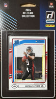 Atlanta Falcons 2024 Donruss Factory Sealed Team Set with Kirk Cousins, Kyle Pitts Plus Rated Rookie Cards of Michael Penix Jr, Jase McClellan and Casey Washington