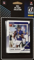 2024 DONRUSS Football COMPLETE Run of 32 Different Individual Team Sets including Chiefs, Patriots, Cowboys, Packers, Jaguars, Bears and 26 Others