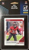 Tampa Bay Buccaneers 2024 Donruss Factory Sealed Team Set Featuring Baker Mayfield, Mike Evans and Steve Young Plus Rated Rookie Cards of Bucky Irving, Graham Barton and Jalen McMillan