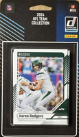 New York Jets 2024 Donruss Factory Sealed 16 Card Team Set Featuring Aaron Rodgers, Garrett Wilson and Joe Namath Plus 5 Rated Rookie Cards