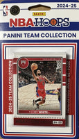 Chicago Bulls 2024 2025 Hoops Factory Sealed Team Set Featuring Coby White and Zach Lavine with Matas Buzelis Rookie Card Plus