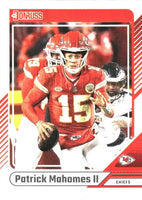 Kansas City Chiefs 2024 Donruss Factory Sealed Team Set Featuring Patrick Mahomes, Travis Kelce and Chris Jones with Xavier Worthy Rated Rookie Card Plus