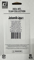 Jacksonville Jaguars 2024 Donruss Factory Sealed 11 Card Team Set Featuring Trevor Lawrence and Travis Etienne with Brian Thomas and Keilan Robinson Rated Rookie Cards Plus