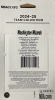 Washington Wizards 2024 2025 Hoops Factory Sealed Team Set Featuring Rookie Cards of #2 Overall NBA Draft Pick Alexander Sarr, Kyshawn George and Carlton Carrington Plus
