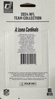 Arizona Cardinals 2024 Donruss Factory Sealed Team Set Featuring Kyler Murray and 5 Rated Rookie Cards with Marvin Harrison Jr. and Trey Benson Plus