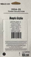 Memphis Grizzlies 2024 2025 Hoops Factory Sealed Team Set Featuring Ja Morant, Scotty Pippen Jr and Desmond Bane with Zach Edey and Jaylen Wells Rookie Cards Plus