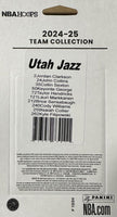 Utah Jazz 2024 2025 Hoops Factory Sealed Team Set Featuring Collin Sexton and Lauri Markkanen, Brice Sensabaugh with Rookie Cards of Cody Williams, Isaiah Collier and Kyle Filipowski Plus