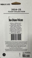 New Orleans Pelicans 2024 2025 Hoops Factory Sealed Team Set Featuring Zion Williamson, CJ McCollum and Brandon Ingram with Rookie Cards of Yves Missi and Antonio Reeves Plus