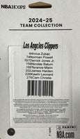 Los Angeles Clippers 2024 2025 Hoops Factory Sealed Team Set with James Harden and Kawhi Leonard Plus a Cam Christie Rookie Card