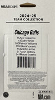 Chicago Bulls 2024 2025 Hoops Factory Sealed Team Set Featuring Coby White and Zach Lavine with Matas Buzelis Rookie Card Plus