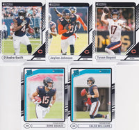 Chicago Bears 2024 Donruss Factory Sealed Team Set Featuring Rated Rookie Cards of Rome Odunze and Caleb Williams