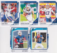 Buffalo Bills 2024 Donruss Factory Sealed Team Set with Josh Allen Plus Rated Rookie Cards of Keon Coleman and Ray Davis