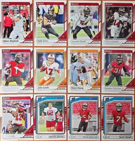 Tampa Bay Buccaneers 2024 Donruss Factory Sealed Team Set Featuring Baker Mayfield, Mike Evans and Steve Young Plus Rated Rookie Cards of Bucky Irving, Graham Barton and Jalen McMillan