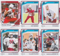 Arizona Cardinals 2024 Donruss Factory Sealed Team Set Featuring Kyler Murray and 5 Rated Rookie Cards with Marvin Harrison Jr. and Trey Benson Plus