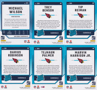 Arizona Cardinals 2024 Donruss Factory Sealed Team Set Featuring Kyler Murray and 5 Rated Rookie Cards with Marvin Harrison Jr. and Trey Benson Plus