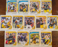 Pittsburgh Steelers 2024 Donruss Factory Sealed 13 Card Team Set Featuring Pat Freiermuth and Najee Harris with Rated Rookie Cards of Payton Wilson, Roman Wilson and Troy Fautanu Plus