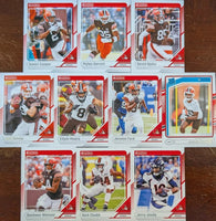 Cleveland Browns 2024 Donruss Factory Sealed 10 Card Team Set with Jamari Thrash Rated Rookie Card Plus