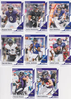 Baltimore Ravens 2024 Donruss Factory Sealed Team Set Featuring Lamar Jackson, Derrick Henry and Zay Flowers with 4 Rated Rookie Cards Plus