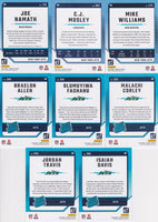 New York Jets 2024 Donruss Factory Sealed 16 Card Team Set Featuring Aaron Rodgers, Garrett Wilson and Joe Namath Plus 5 Rated Rookie Cards