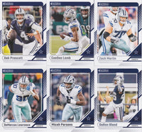 Dallas Cowboys 2024 Donruss Factory Sealed Team Set Featuring Dak Prescott and Micah Parsons with Ryan Flournoy and Tyler Guyton Rated Rookie Cards Plus