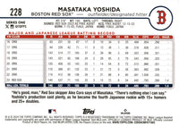 Boston Red Sox 2024 Topps Complete Mint Hand Collated 30 Card Team Set Featuring Rafael Devers, Jarren Duran and Masataka Yoshida with 8 Rookie Cards including Ceddanne Rafaela and Wilyer Abreu Plus
