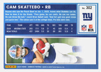 New York Giants 2025 Donruss Factory Sealed Team Set Featuring Rated Rookie Cards of Jaxson Dart, Cam Skattebo and Abdul Carter Plus