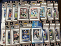 2025 DONRUSS Football COMPLETE Run of 32 Different Individual Team Sets including Chiefs, Patriots, Cowboys, Packers, Jaguars, Bears and 26 Others