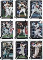 Chicago White Sox 2025 Topps Complete Mint Hand Collated 18 Card Team Set Featuring Rookie Cards of Brooks Baldwin, Ky Bush, Drew Thorpe, Sean Burke, Jairo Iriarte and Jake Eder Plus