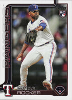 Texas Rangers 2025 Topps Complete Mint 18 Card Hand Collated Team Set Featuring Evan Carter Future Stars, Corey Seager and Marcus Semien with Dustin Harris, Kumar Rocker and Walter Pennington Rookie Cards Plus