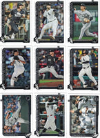 Chicago White Sox 2025 Topps Complete Mint Hand Collated 18 Card Team Set Featuring Rookie Cards of Brooks Baldwin, Ky Bush, Drew Thorpe, Sean Burke, Jairo Iriarte and Jake Eder Plus