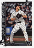 Chicago White Sox 2025 Topps Complete Mint Hand Collated 18 Card Team Set Featuring Rookie Cards of Brooks Baldwin, Ky Bush, Drew Thorpe, Sean Burke, Jairo Iriarte and Jake Eder Plus