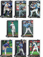 Kansas City Royals 2025 Topps Complete Mint 19 Card Hand Collated Team Set Featuring Salvador Perez and Bobby Witt Jr with a Tyler Gentry Rookie Card Plus